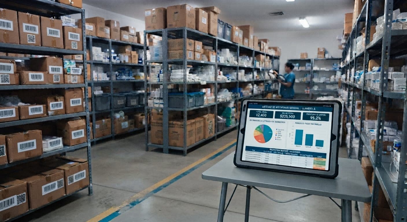 Profesionales sanitarios analizando datos en pantalla